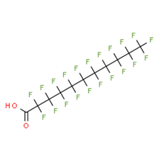 The chemical structure of PFUnA