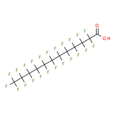 The chemical structure of PFDoA. 