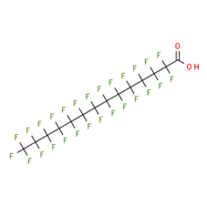 The chemical structure of PFTeDA. 
