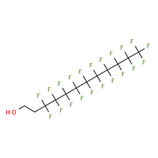 The chemical structure of 10:2 FTOH.